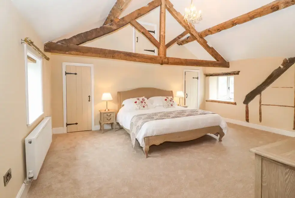 Bedroom at Rhandregynwen Hall
