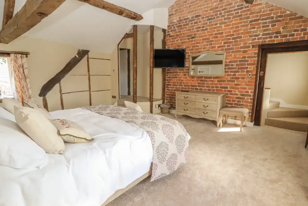 Bedroom at Rhandregynwen Hall