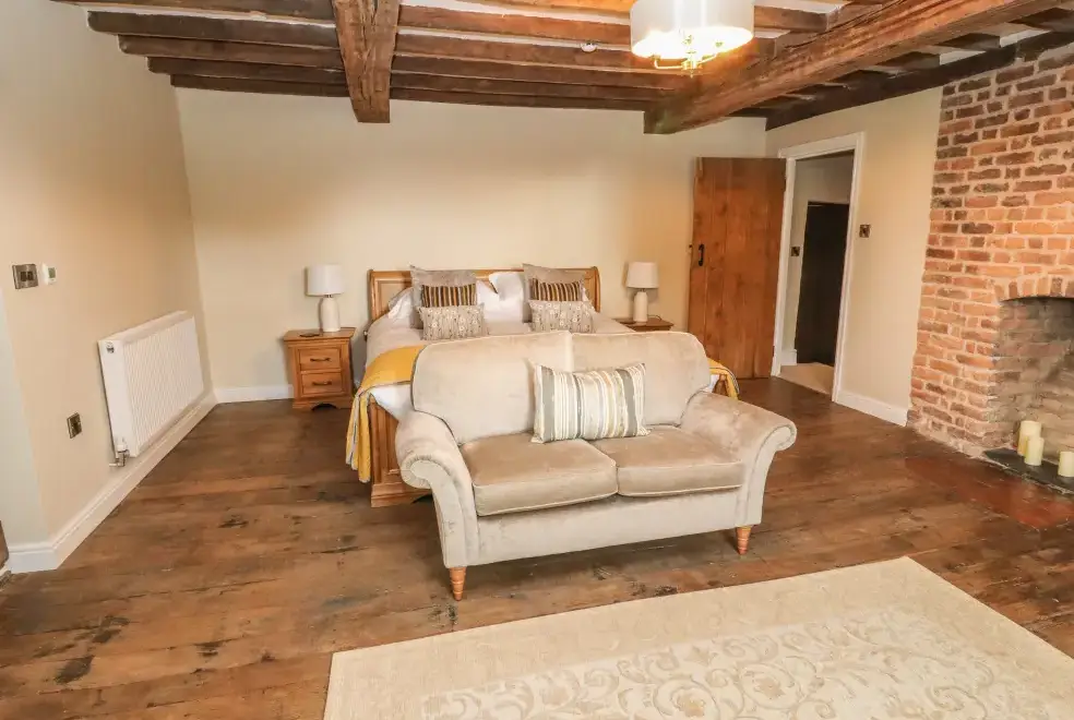 Bedroom at Rhandregynwen Hall