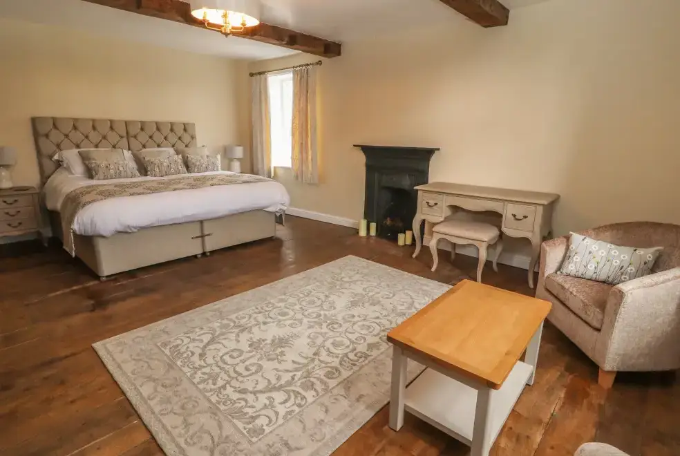 Bedroom at Rhandregynwen Hall