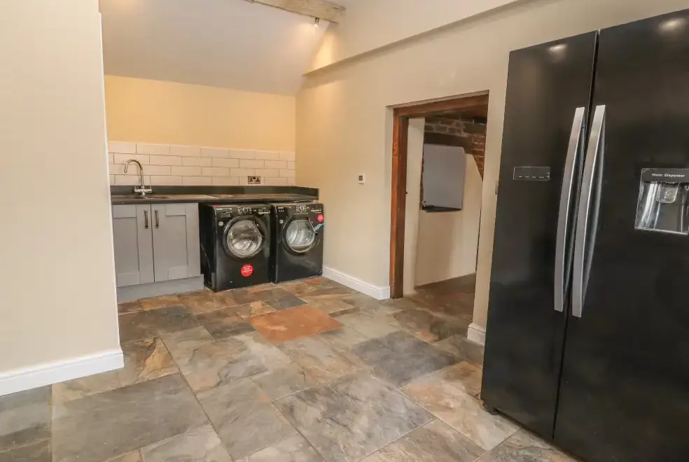 Utility room at Rhandregynwen Hall