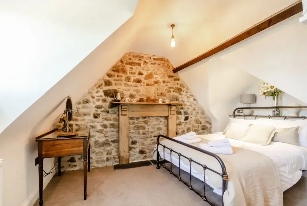 Bedroom at Rhodewood Lodge