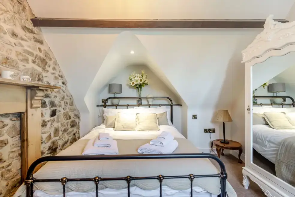 Bedroom at Rhodewood Lodge