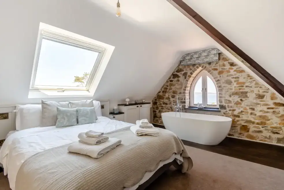 Bedroom at Rhodewood Lodge