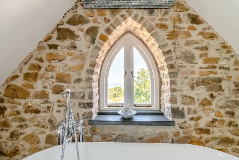 Luxurious interior at Rhodewood Lodge