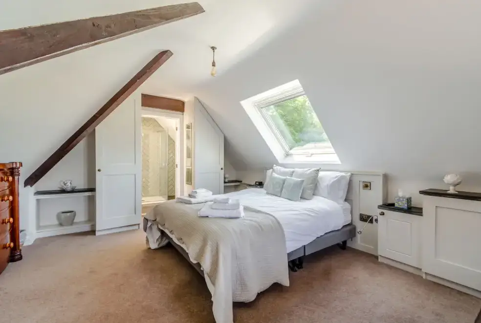 Bedroom at Rhodewood Lodge