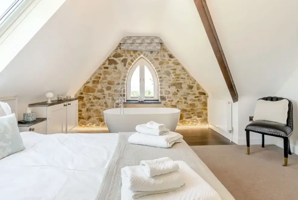 Bedroom at Rhodewood Lodge