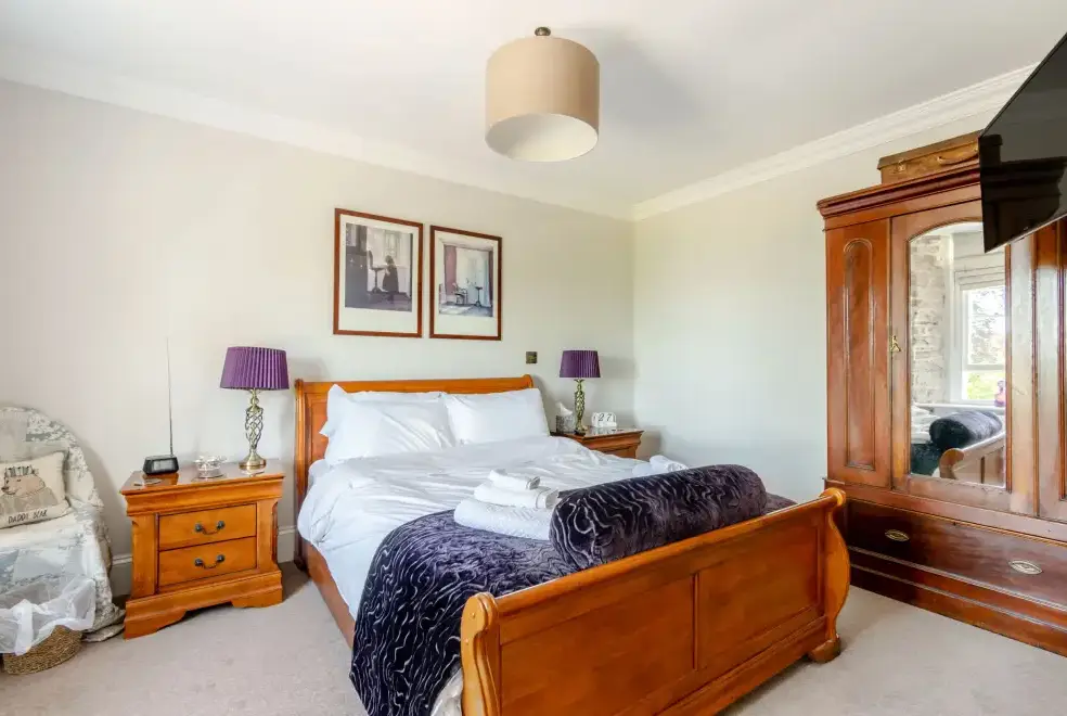 Bedroom at Rhodewood Lodge