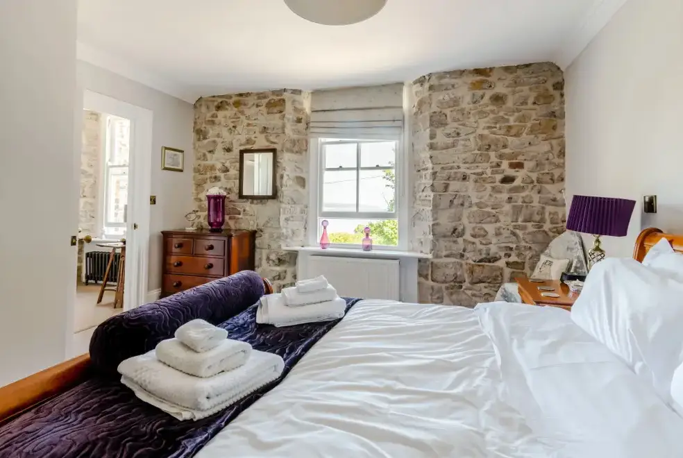 Bedroom at Rhodewood Lodge