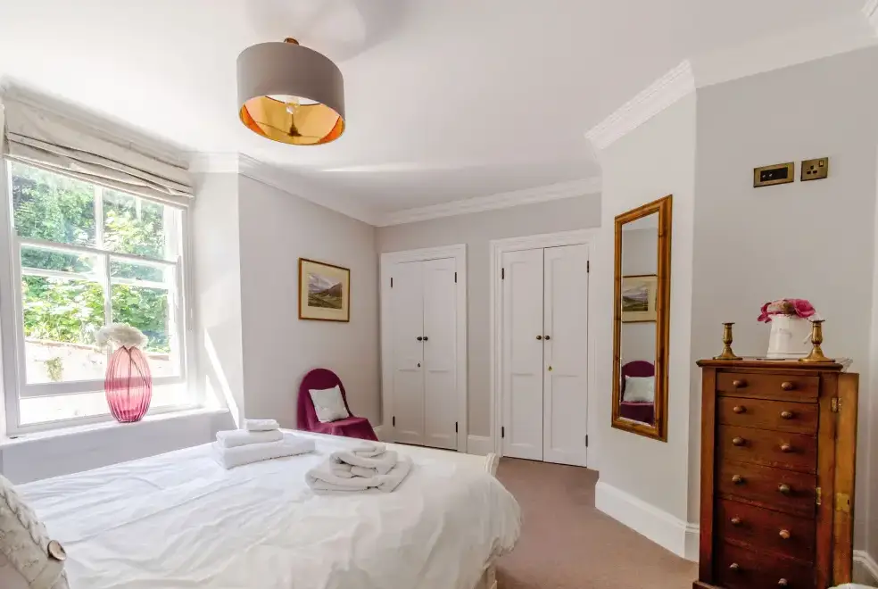 Bedroom at Rhodewood Lodge