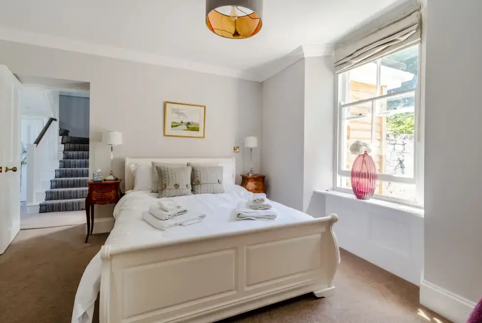 Bedroom at Rhodewood Lodge