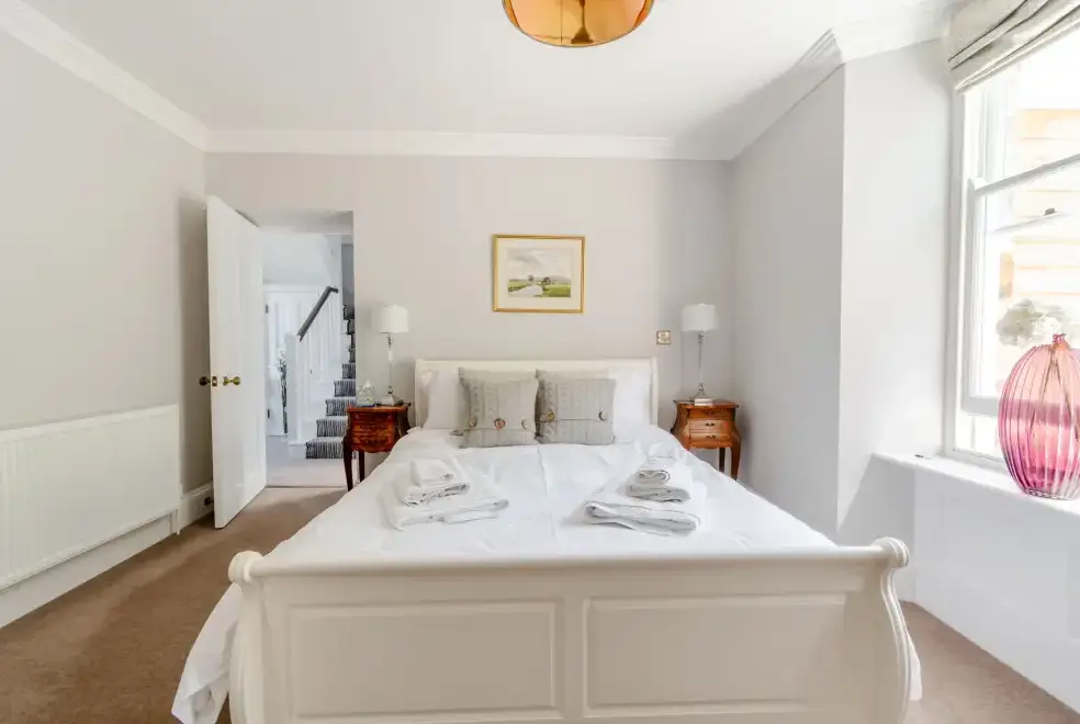 Bedroom at Rhodewood Lodge