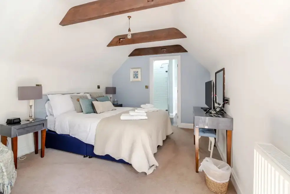 Bedroom at Rhodewood Lodge