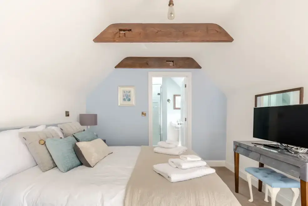 Bedroom at Rhodewood Lodge