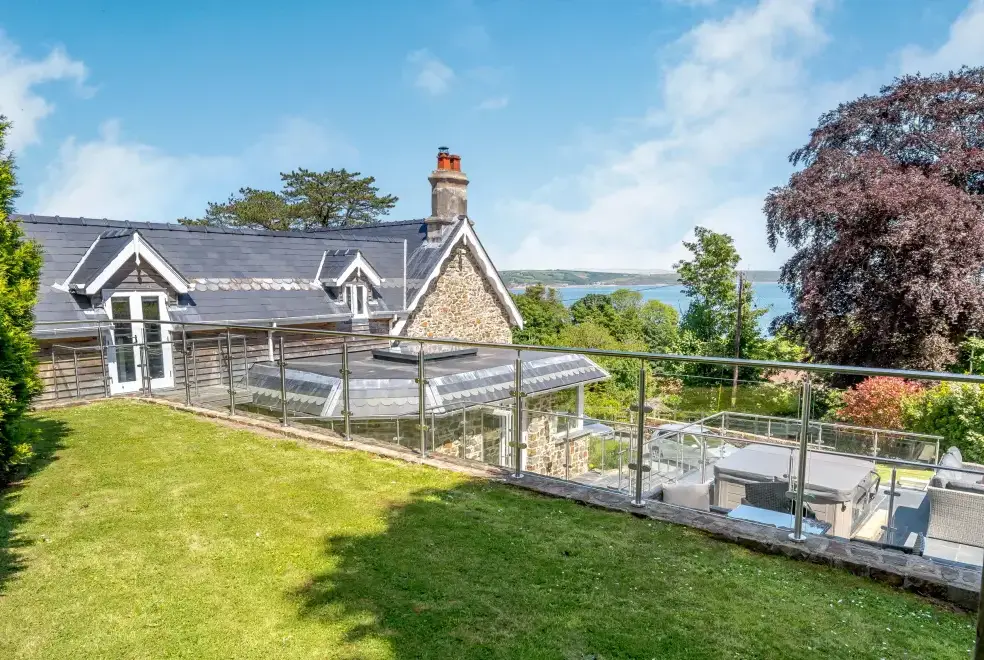 Countryside views at Rhodewood Lodge