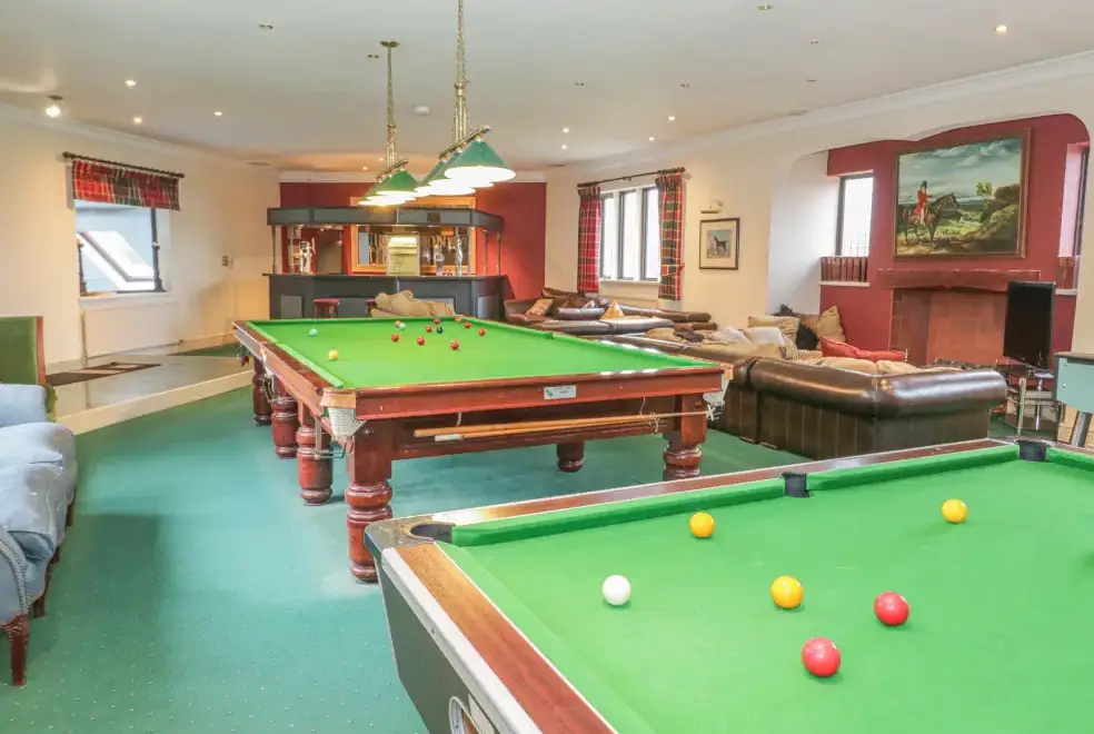 Games Room at Richmond Country House