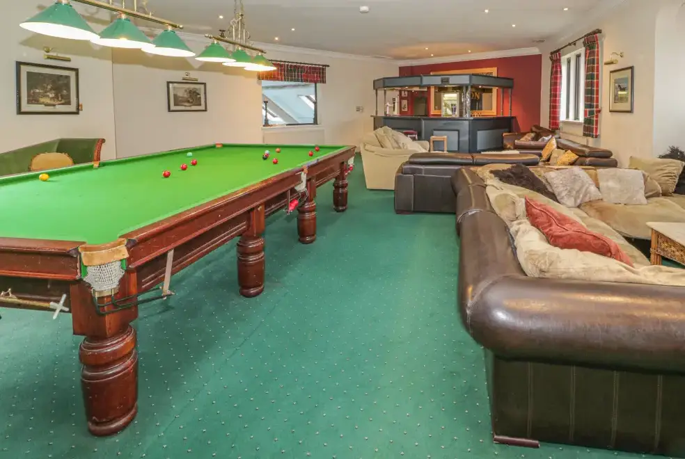 Games Room at Richmond Country House