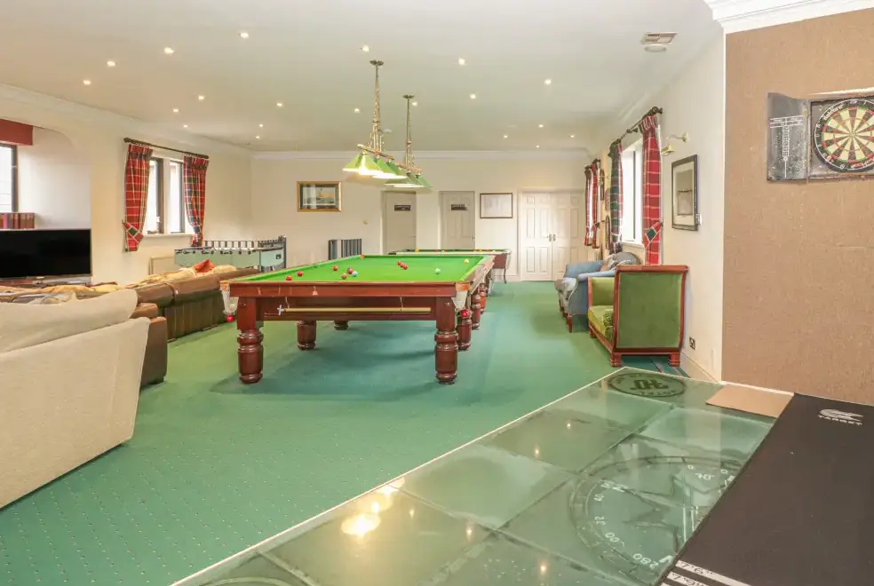 Games Room at Richmond Country House