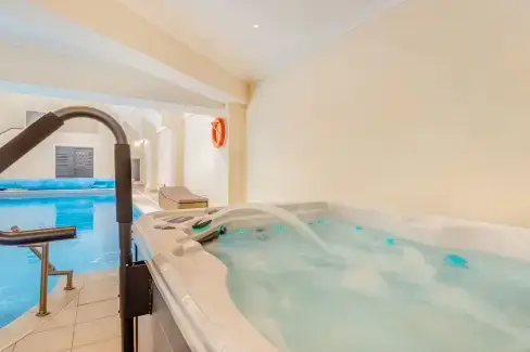 Shared Swimming Pool at Richmond Country House, Denbighshire