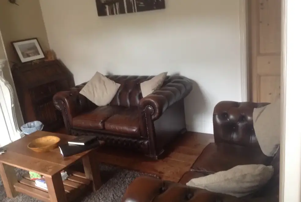 Lounge at River Bank Cottage