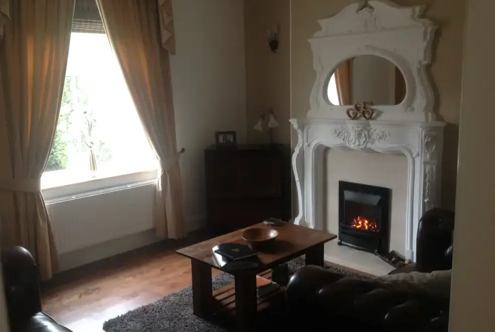 Lounge at River Bank Cottage