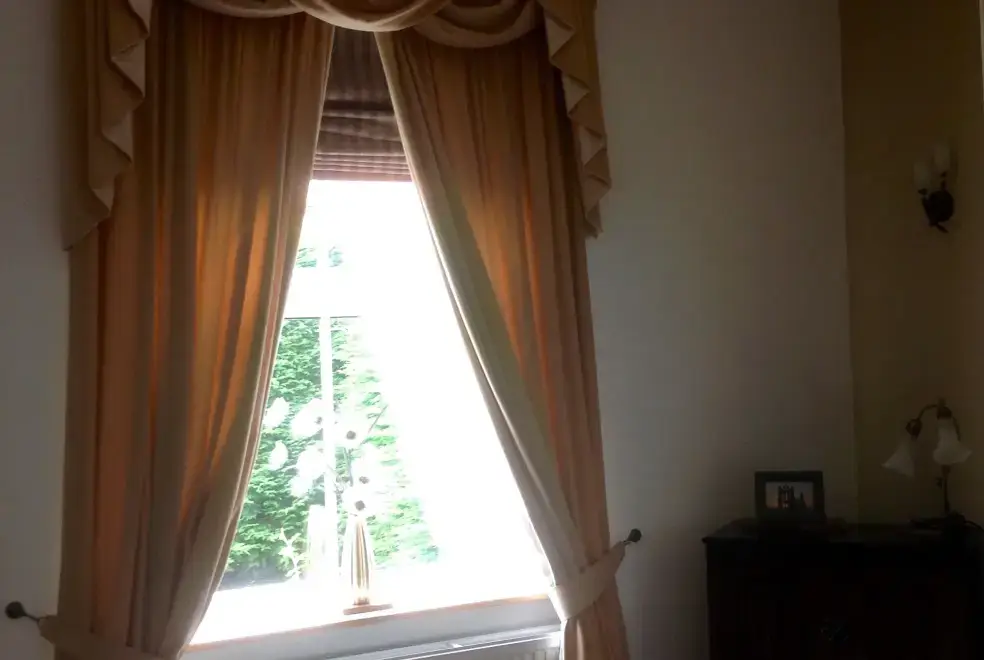 Drawing room at River Bank Cottage