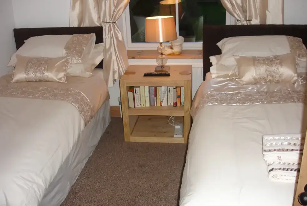 Bedroom at River Bank Cottage