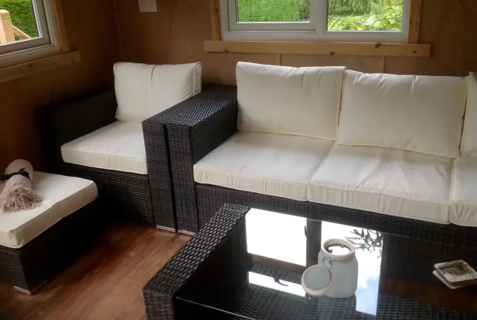 Conservatory at River Bank Cottage