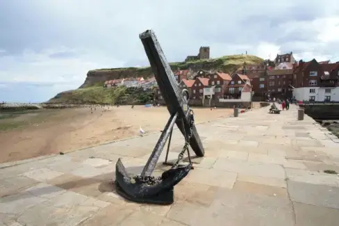 Coastal scenes near River Bank Cottage, North Yorkshire