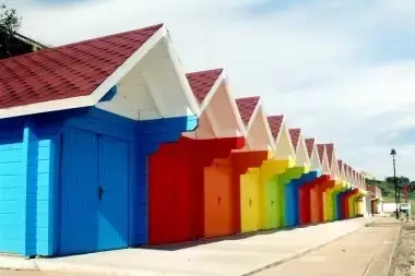 Coastal scenes near River Bank Cottage