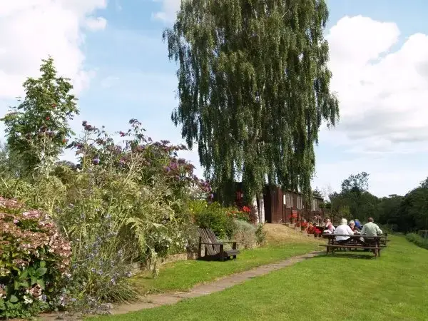 Garden at River Bank Cottage