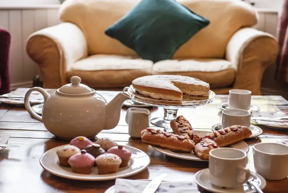 Lounge at River Wye Lodge