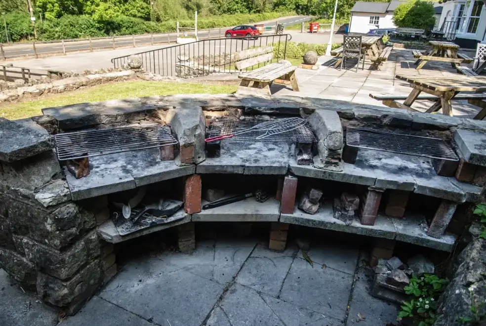 BBQ at River Wye Lodge