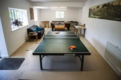 Games Room at River Wye Lodge, Gloucestershire