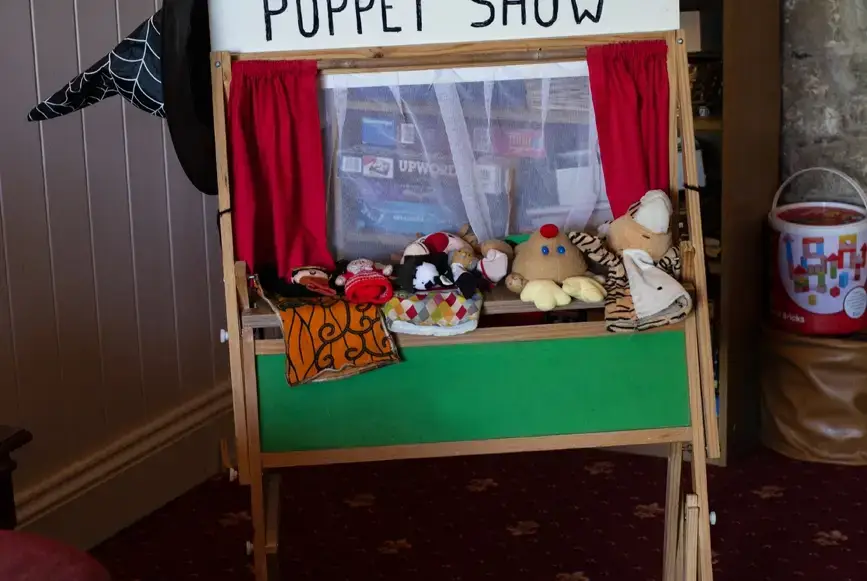 Children’s play area at River Wye Lodge