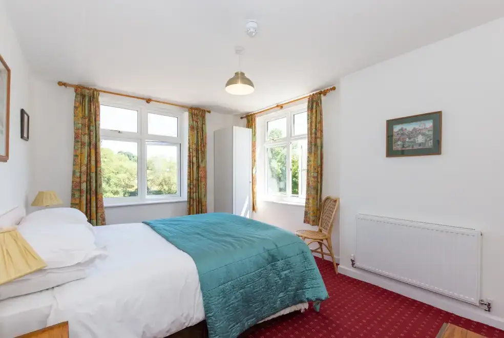 Bedroom at River Wye Lodge