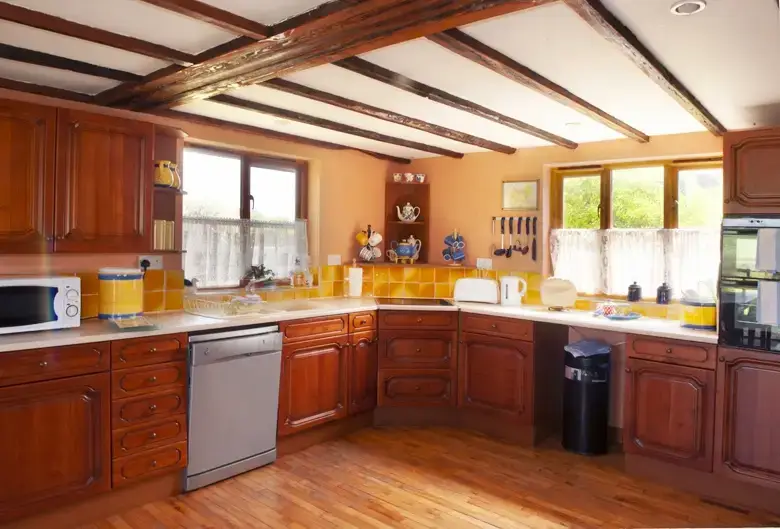 Farmhouse style kitchen at Riverside