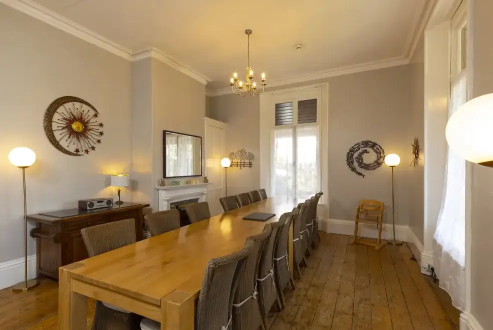 Dining room at Roa Island House
