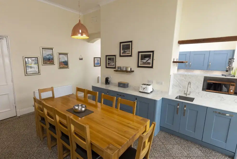 Kitchen/diner at Roa Island House