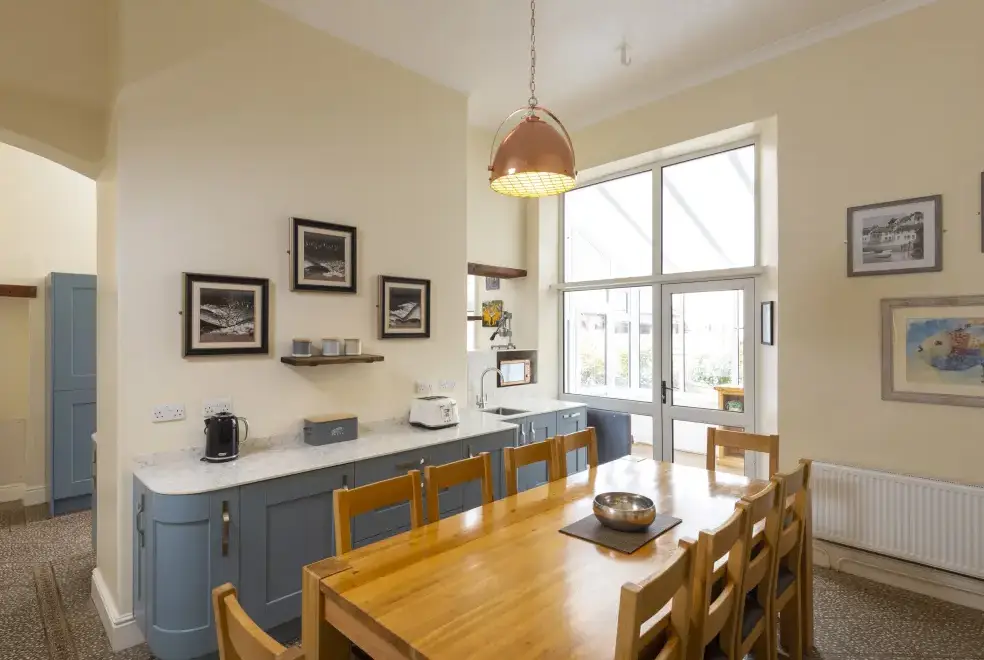 Kitchen/diner at Roa Island House