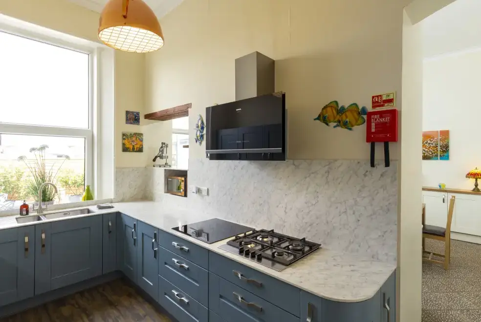 Kitchen/diner at Roa Island House