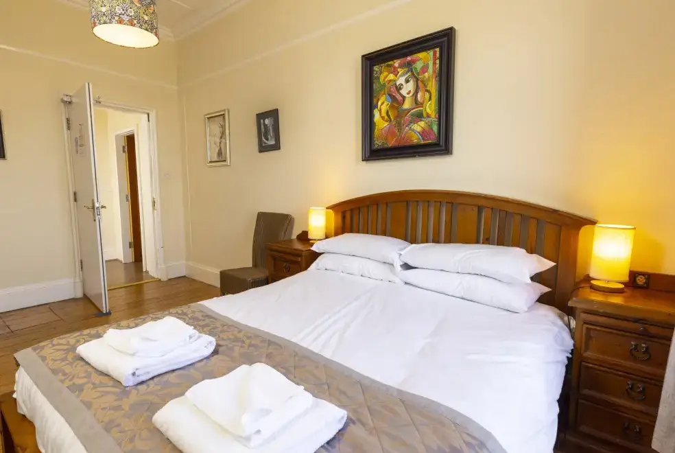 Bedroom at Roa Island House