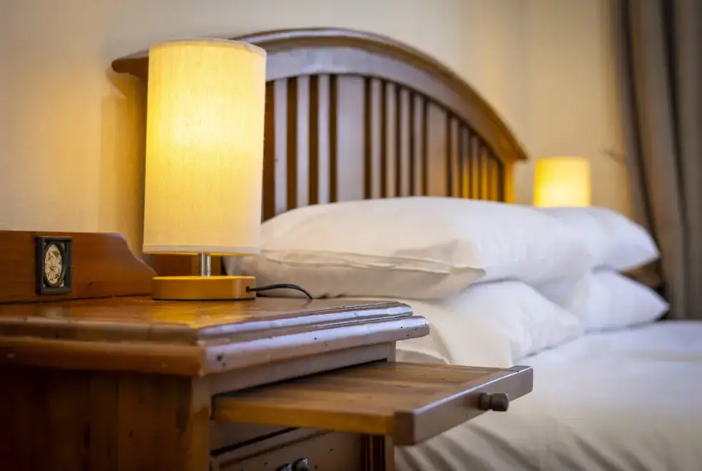Bedroom at Roa Island House