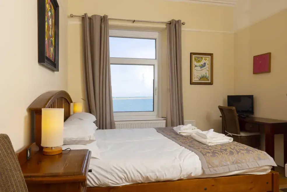 Bedroom at Roa Island House