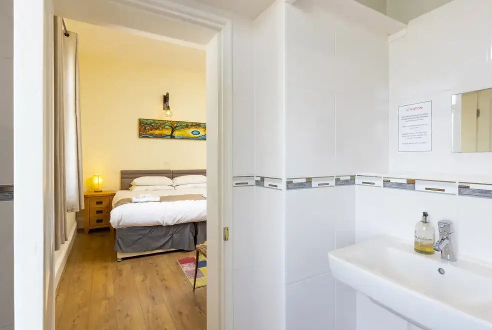 Bedroom at Roa Island House