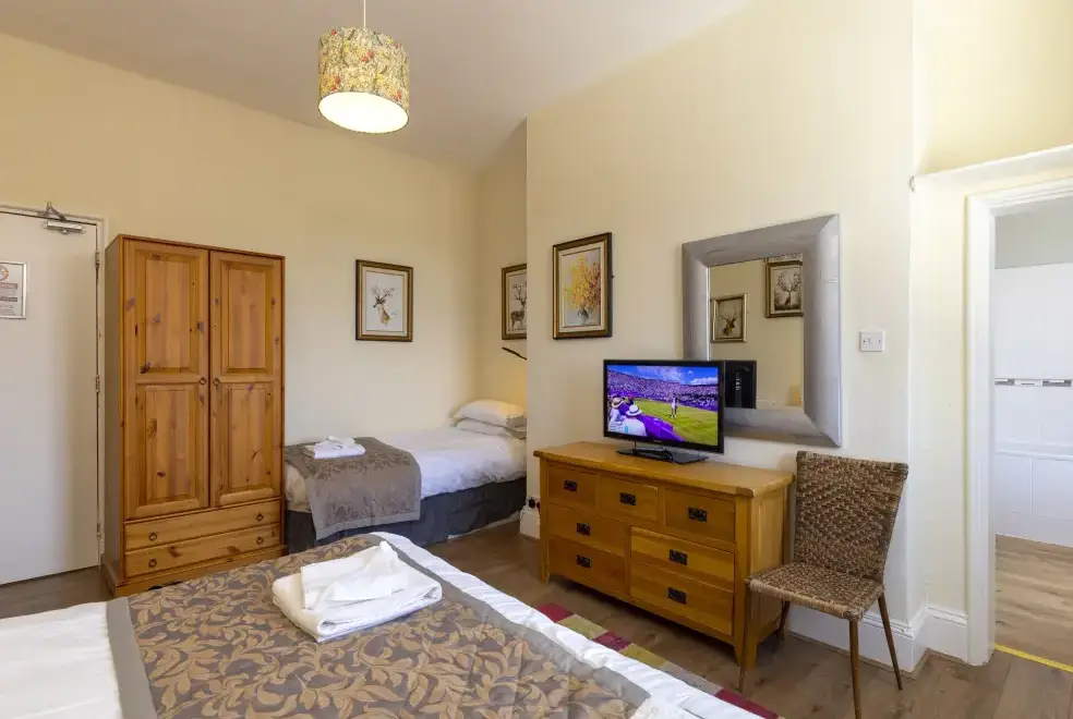 Bedroom at Roa Island House