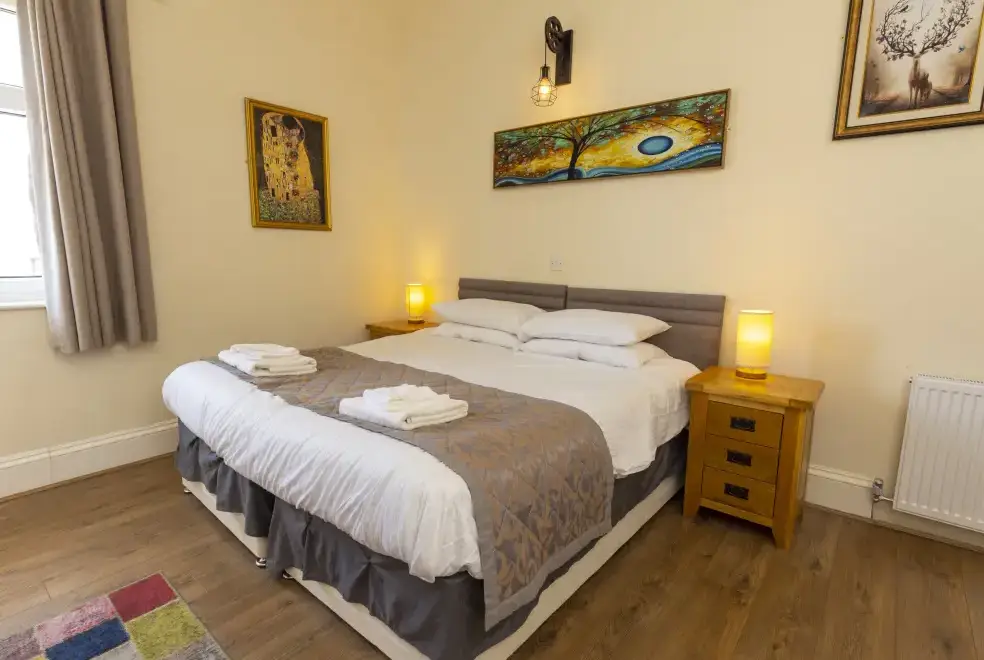 Bedroom at Roa Island House