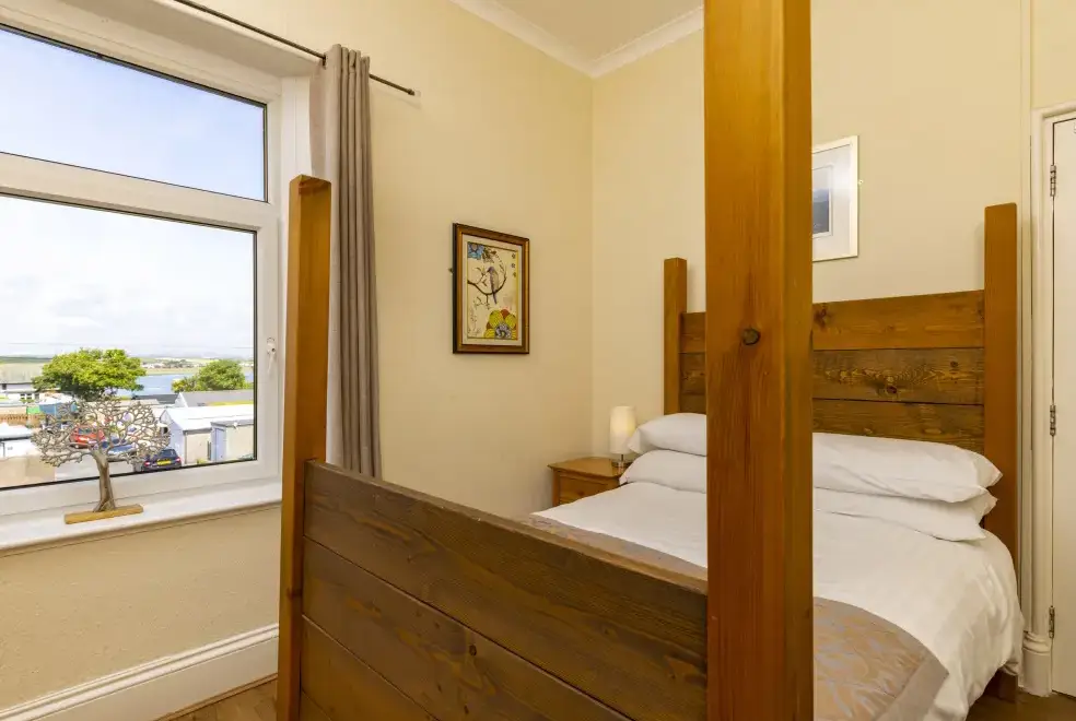 Bedroom at Roa Island House