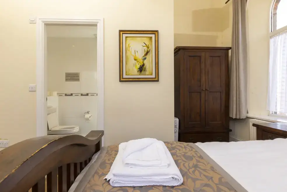 Bedroom at Roa Island House