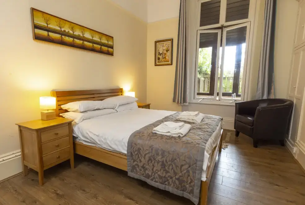 Bedroom at Roa Island House